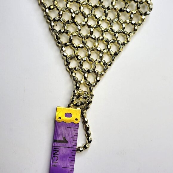 STRETCHY Gold Wrist Bracelet Sparkly Stretch Bracelet Belly Dance NEW - Picture 4 of 7